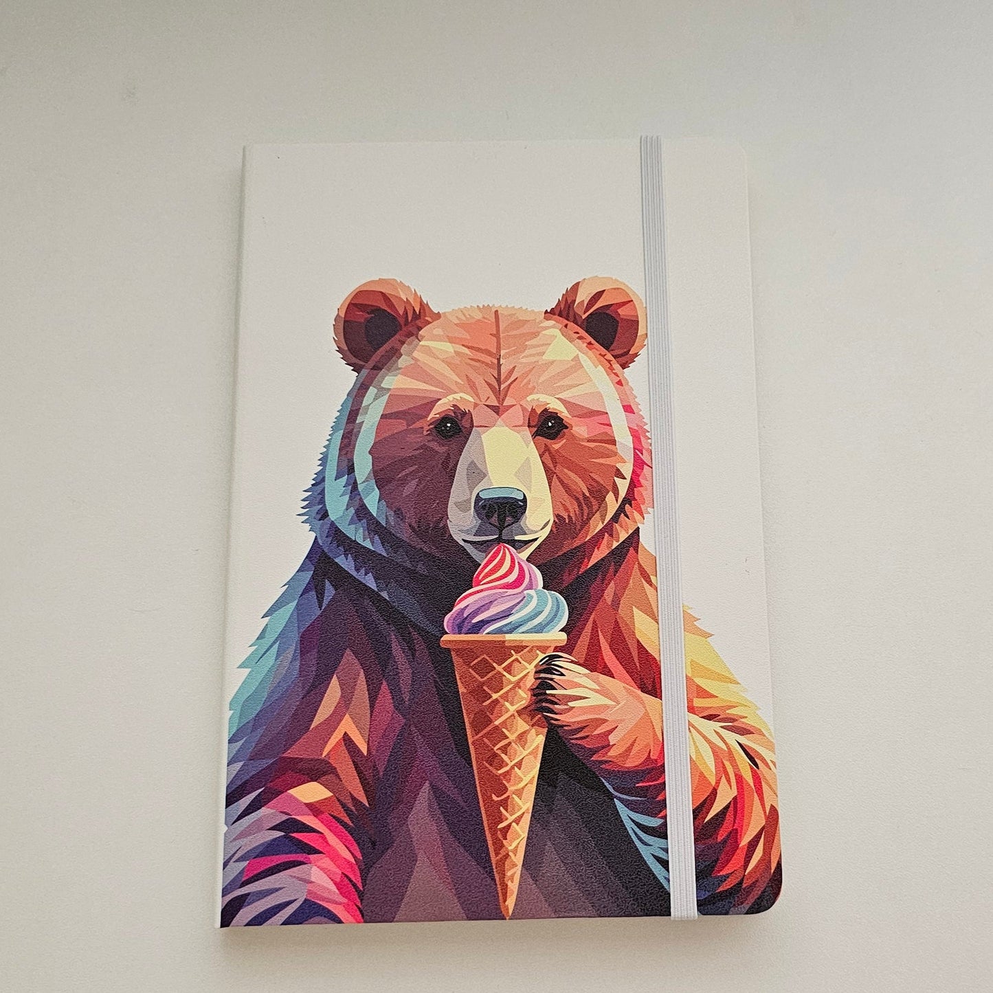 Cuaderno oso come helado