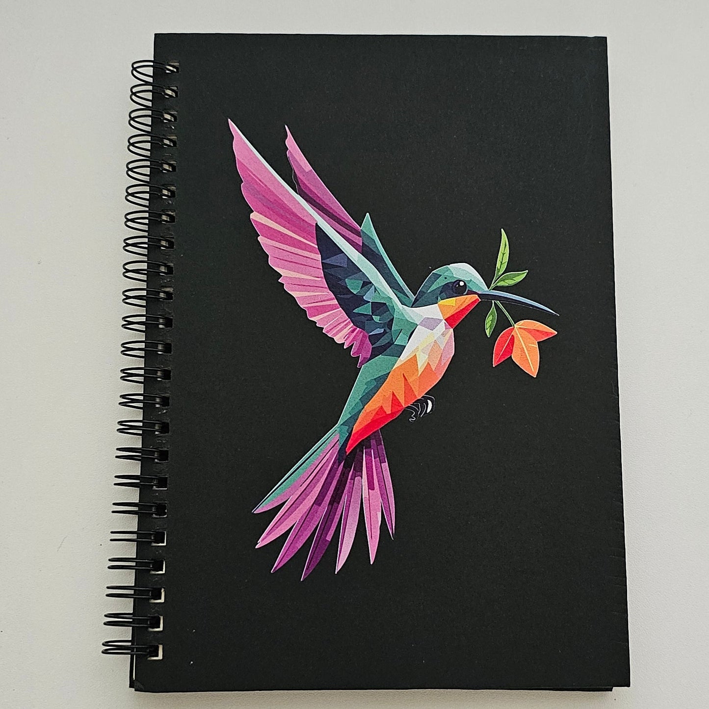 Cuaderno Picaflor con flor