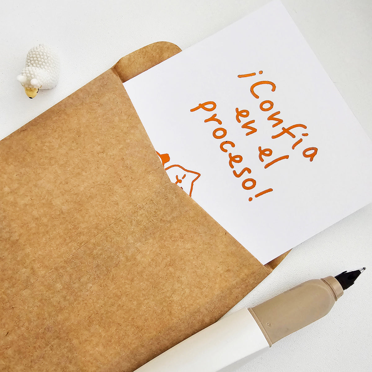 Tarjeta confía en el proceso (pack 4 tarjetas)