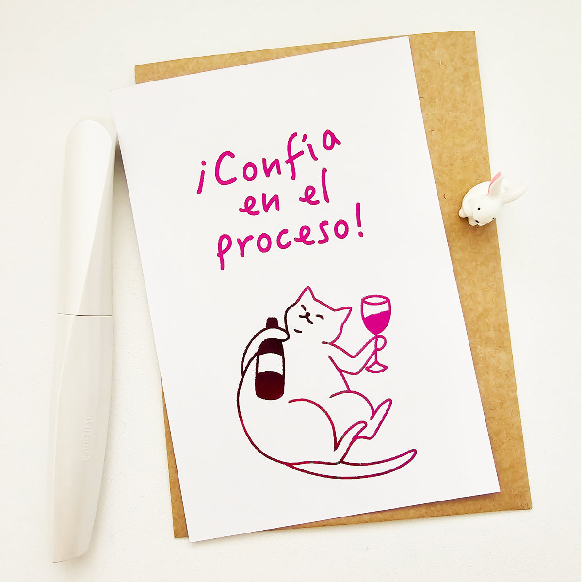 Tarjeta confía en el proceso (pack 4 tarjetas)