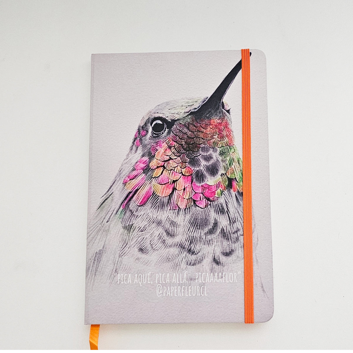 Libreta picaflor ecocuero