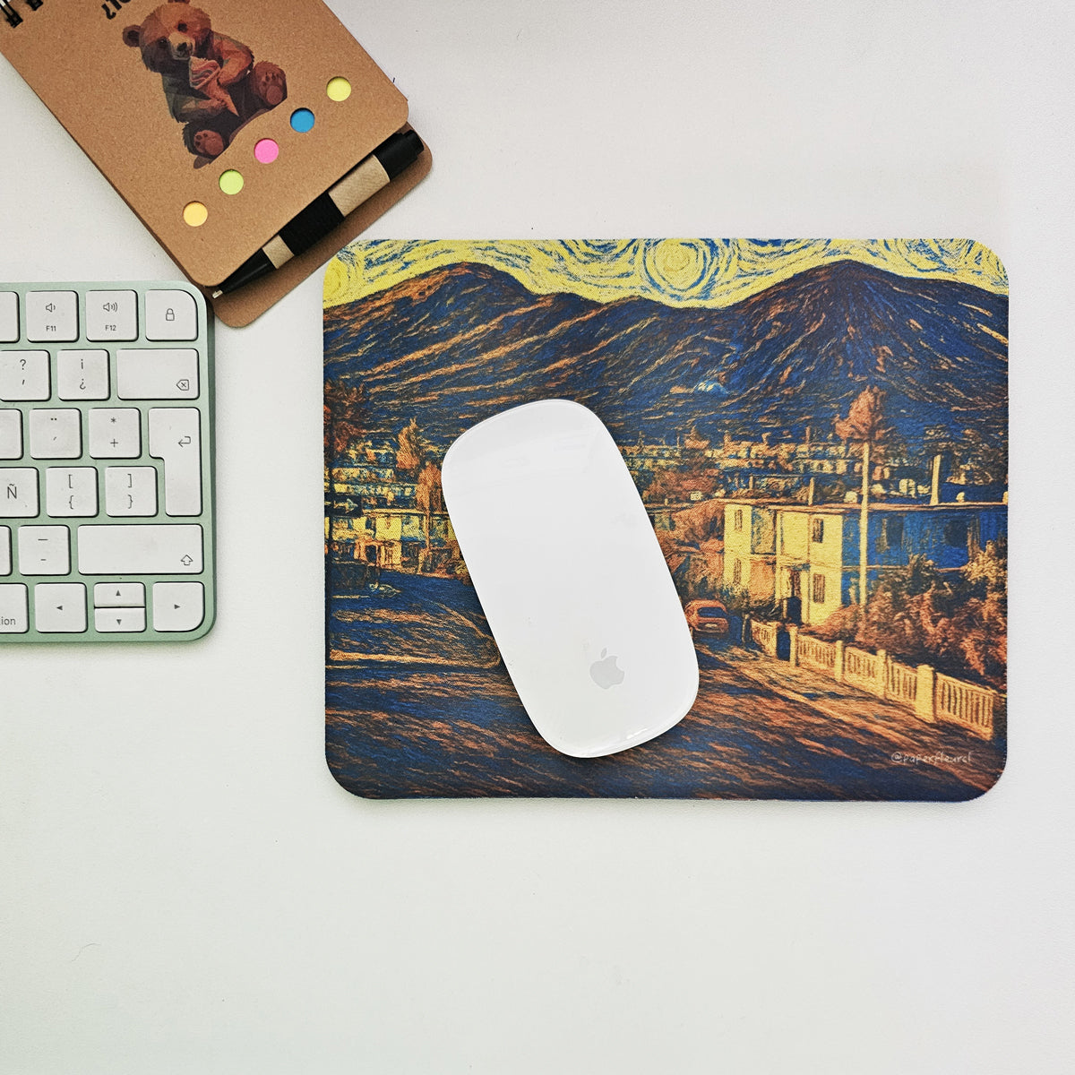 Mousepads o estaciones de trabajo