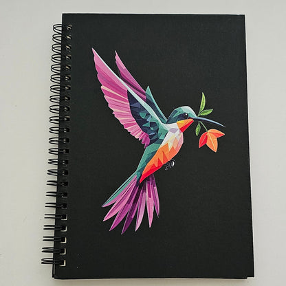 Cuaderno Picaflor con flor