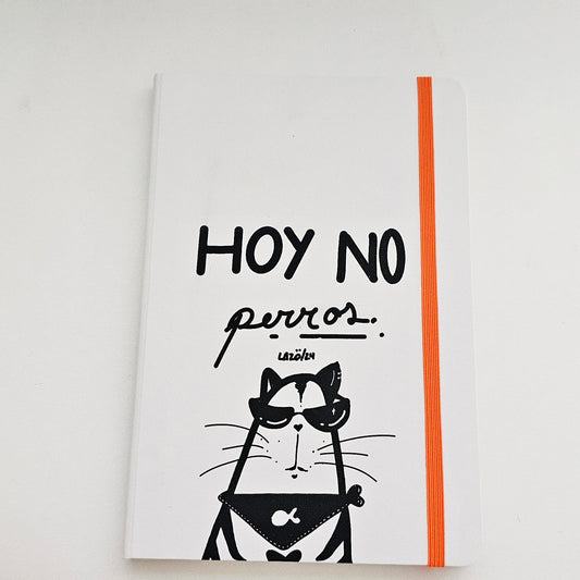 Cuaderno "hoy no perros"