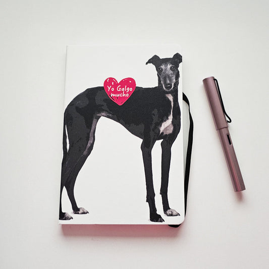 Cuaderno galgo mucho
