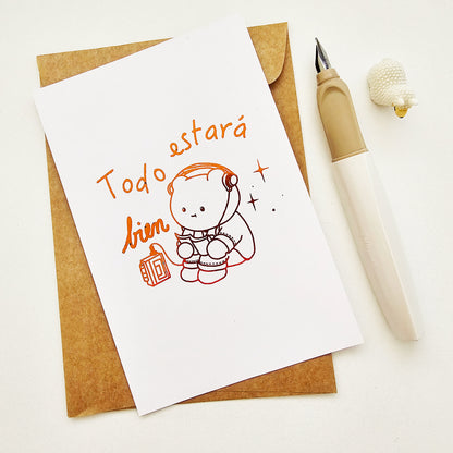 Tarjeta todo estará bien (pack 4 tarjetas)