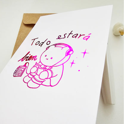 Tarjeta todo estará bien (pack 4 tarjetas)