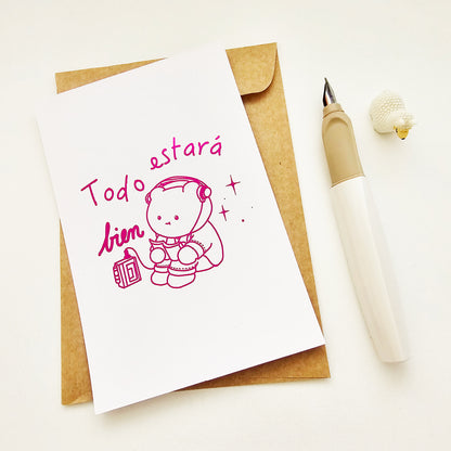 Tarjeta todo estará bien (pack 4 tarjetas)